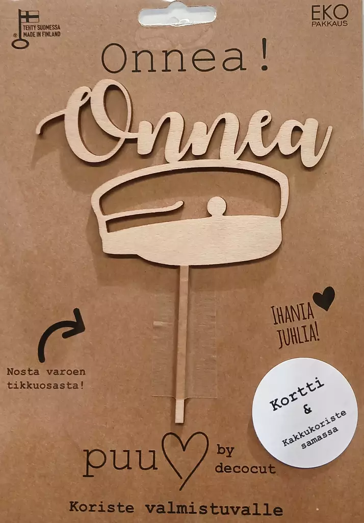 ONNEA-LAKKI - DECOCUT - Kakkukoristeet - 9356 - 1